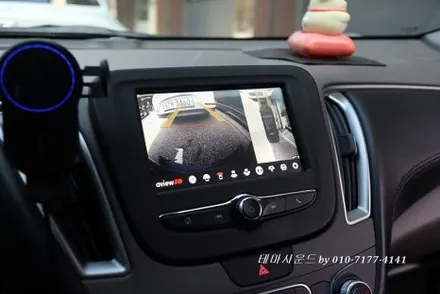 ( 송파) 올뉴말리부 순정모니터에 3d어라운드뷰 매립하기