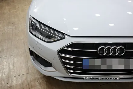 ( 송파) 아우디a4신형차량 터치연동 3d어라운드뷰 매립하기