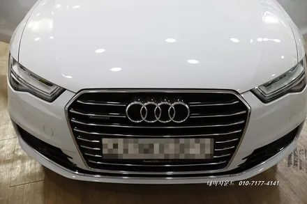( 송파) 아우디a6차량 소니hd전방카메라 작업하기
