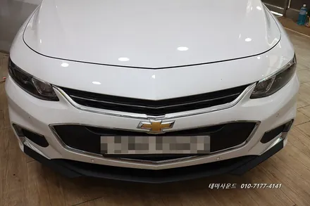 ( 송파) 올뉴말리부 순정모니터에 고화질 hdmi 3d 어라운드뷰 매립아이나비블랙박스 추가하기