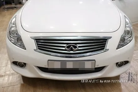 ( 송파)인피니티g25차량 벨킨블루투스 고장 고음질제품으로 교환
