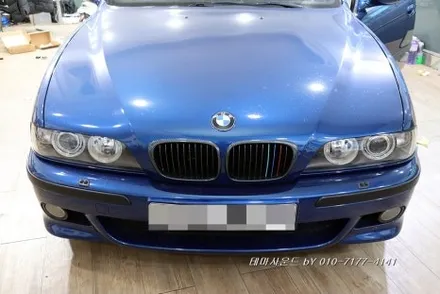 ( 송파)bmw e39 m5차량 순정avn에 외부입력생성후 블루투스매립하기