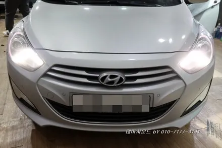( 송파) i40전기형차량 순정네비업그레이드 중단으로 순정에 연동하는 애플카플레이 안드로이드오토묘듈 설치하기