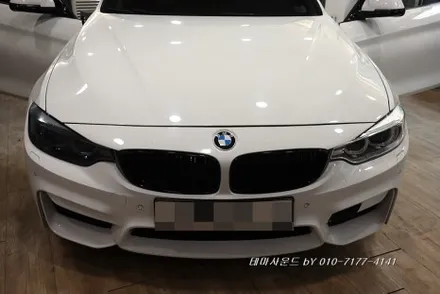 ( 송파) bmw 428i 고객님 해외직구 안드로이드 모니터 작업해보기