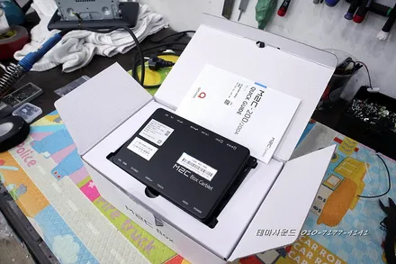 (송파) 벤츠c클래스 w205모델 안드로이드 m2c카블릿 설치하기