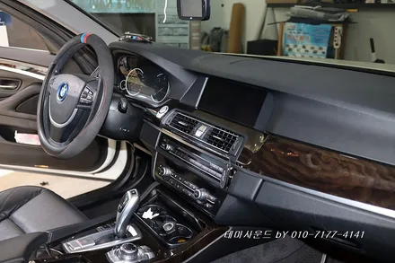( 송파) bmw520d차량 순정모니터탈거후 12.3인치 안드로이드올인원설치하기