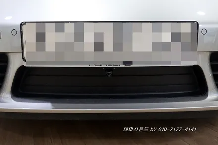 ( 어라운드뷰) 포르쉐 박스터차량 순정모니터에 3D 어라운드뷰 AI 최고급제품 매립하기