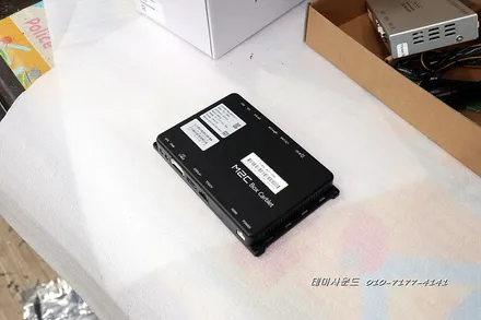 (송파) 아우디Q7차량 순정 8.2와이드모니터에 안드로이드카블릿 연동하기