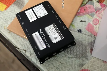 ( 송파) 벤츠s클래스 w222모델 순정모니터에 국산 안드로이드카블릿매립하기