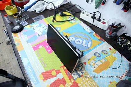 (송파) 벤츠c클래스 w205모델 안드로이드 m2c카블릿 설치하기