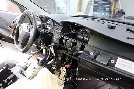 ( 송파) bmw 5시리즈 해외직구 상품 안드로이드 올인원 작업해보기