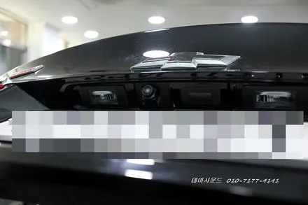 ( 송파 ) 올뉴말리부차량 순정모니터에 고화질 3d어라운드뷰 매립하기