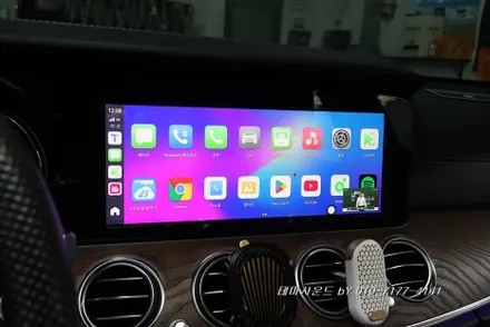 ( 송파) 벤츠e클래스 w213차량 카링킷프로2,프로3, 에어터치 정전식패널 작업하기