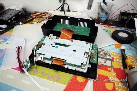 ( 송파) 제네시스bh차량 파인드라이브bf700g 매립하기
