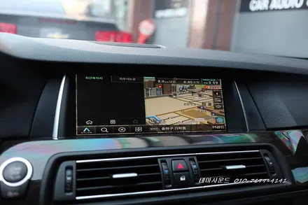 ( 송파) bmw520d차량 순정모니터 안드로이드올인원 작업하기