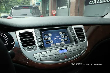 ( 송파) 제네시스bh차량 파인드라이브bf700g 매립하기