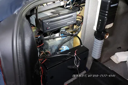 ( 송파)bmw e39 m5차량 순정avn에 외부입력생성후 블루투스매립하기