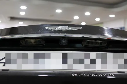 ( 송파) 제네시스bh후기형 모델 순정후방카메라 고장으로 순정제품으로 교체하기