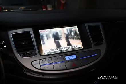 ( 송파) 제네시스 bh차량 안드로이드 박스 m2c200카블릿시공