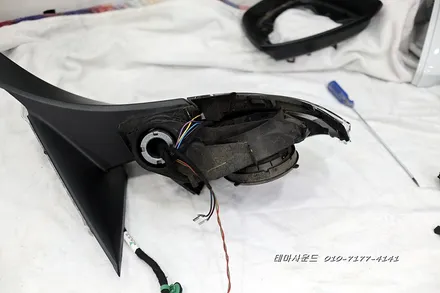 ( 송파) 아우디a4차량 순정모니터에 3d어라운드뷰 연동하기