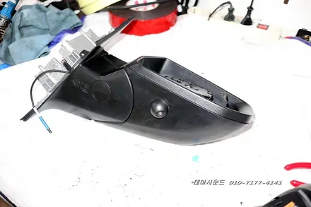 ( 송파 ) 올뉴말리부차량 순정모니터에 고화질 3d어라운드뷰 매립하기