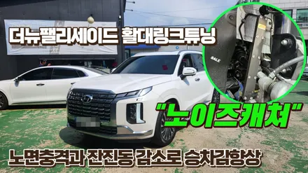 팰리세이드 부드러운 승차감을 만들어 주는 활대링크튜닝\