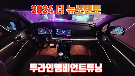 더 뉴쏘렌토 하이브리드 그래비티 투라인엠비언트시공 / 고양, 일산, 김포, 파주
