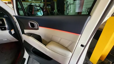 쏘렌토mq4엠비언트무드램프 실내무드조명튜닝 노블레스작업 / 고양, 일산, 김포, 파주