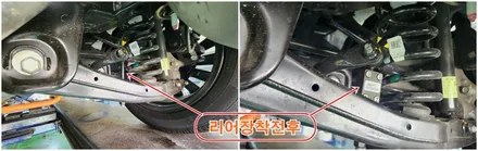 팰리세이드 부드러운 승차감을 만들어 주는 활대링크튜닝\