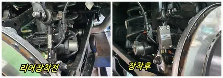 승차감을 좋게 만드는 하체튜닝 노이즈캐쳐 장착 g70 작업 / 고양, 일산, 김포, 파주