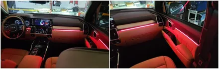 쏘렌토mq4 노블레스 순정연동엠비언트튜닝 / 고양, 일산, 김포, 파주