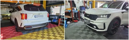 쏘렌토mq4 하체보강킷 장착하고 엠비언트튜닝까지 / 고양, 일산, 김포, 파주