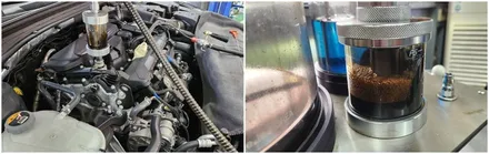 k5dl3 터보차량 엔진오일교환 순환식으로 라베놀 RSP 5W-30 교환작업 / 고양, 일산, 김포, 파주