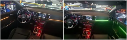 스포티지 더볼드 엠비언트무드램프튜닝 / 고양, 일산, 김포, 파주