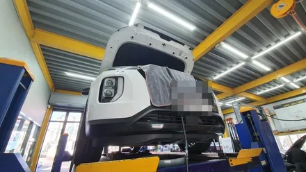 연비효율과 고속주행에도 잘 어울리는 라베놀 hls 5w-30 합성오일교환 순환식으로 팰리세이드 작업 / 고양, 일산, 김포, 파주