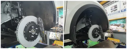 쏘렌토mq4하이브리드 튜닝 제동력과 승차감까지 확실한 업그레이드 / 고양, 일산, 김포, 파주