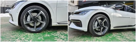 기아 EV6 GT 브레이크튜닝 프론트 네오테크6P & 리어확장킷 장착 / 고양, 일산, 김포, 파주