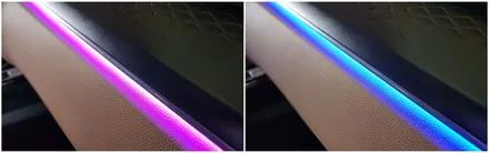 쏘렌토mq4 하이브리드 노블레스 순정연동엠비언트 실내무드조명튜닝 / 고양, 일산, 김포, 파주