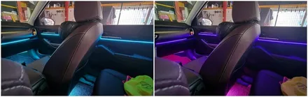 셀토스 실내갬성튜닝 엠비언트무드램프 작업 / 고양, 일산, 김포, 파주