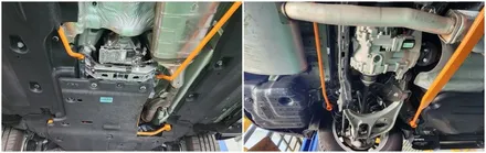 gv80 차체흔들림 잡고,노면충격까지 줄여 주는 하체보강 / 고양, 일산, 김포, 파주