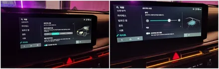 실내감성튜닝 더뉴쏘렌토그래비티 엠비언트무드램프 작업했습니다 / 고양, 일산, 김포, 파주