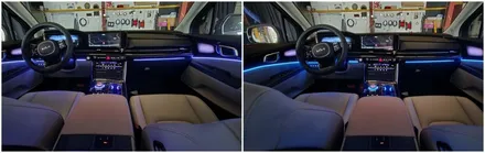 카니발ka4엠비언트라이트 실내무드조명튜닝 / 고양, 일산, 김포, 파주