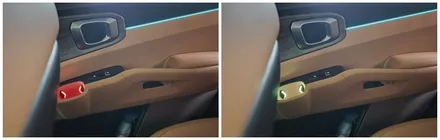 쏘렌토mq4 앰비언트라이트 1열2열 컵홀더 순정교체형으로 시공 / 고양, 일산, 김포, 파주
