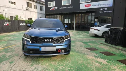 쏘렌토mq4 시그니처 엠비언트시공 대쉬보드 광량업 및 도어트림 몰딩교체형엠비언트 순정연동으로 마무리 / 고양, 일산, 김포, 파주