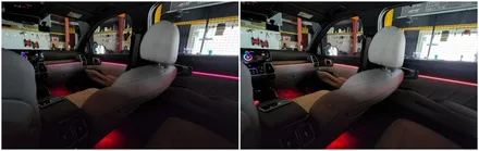 쏘렌토mq4 노블레스 하이브리드 순정연동엠비언트 시공 / 고양, 일산, 김포, 파주