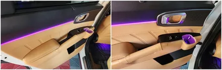 쏘렌토 시그니처 실내무드등튜닝 엠비언트라이트작업 / 고양, 일산, 김포, 파주