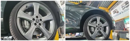 g80 순정콘티넨탈 4p 브레이크 장착 / 고양, 일산, 김포, 파주