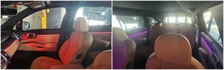 쏘렌토MQ4 노블레스 순정내비연동엠비언트튜닝 / 고양, 일산, 김포, 파주