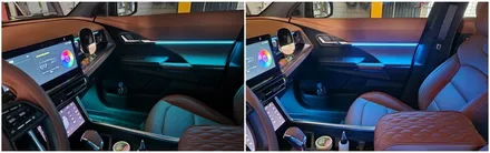 토레스T7 엠비언트작업 실내무드조명튜닝 / 고양, 일산, 김포, 파주