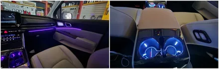 카니발ka4엠비언트라이트 실내무드조명튜닝 / 고양, 일산, 김포, 파주